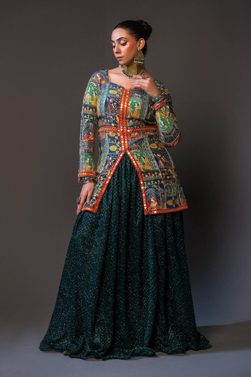 Teal Tapestry