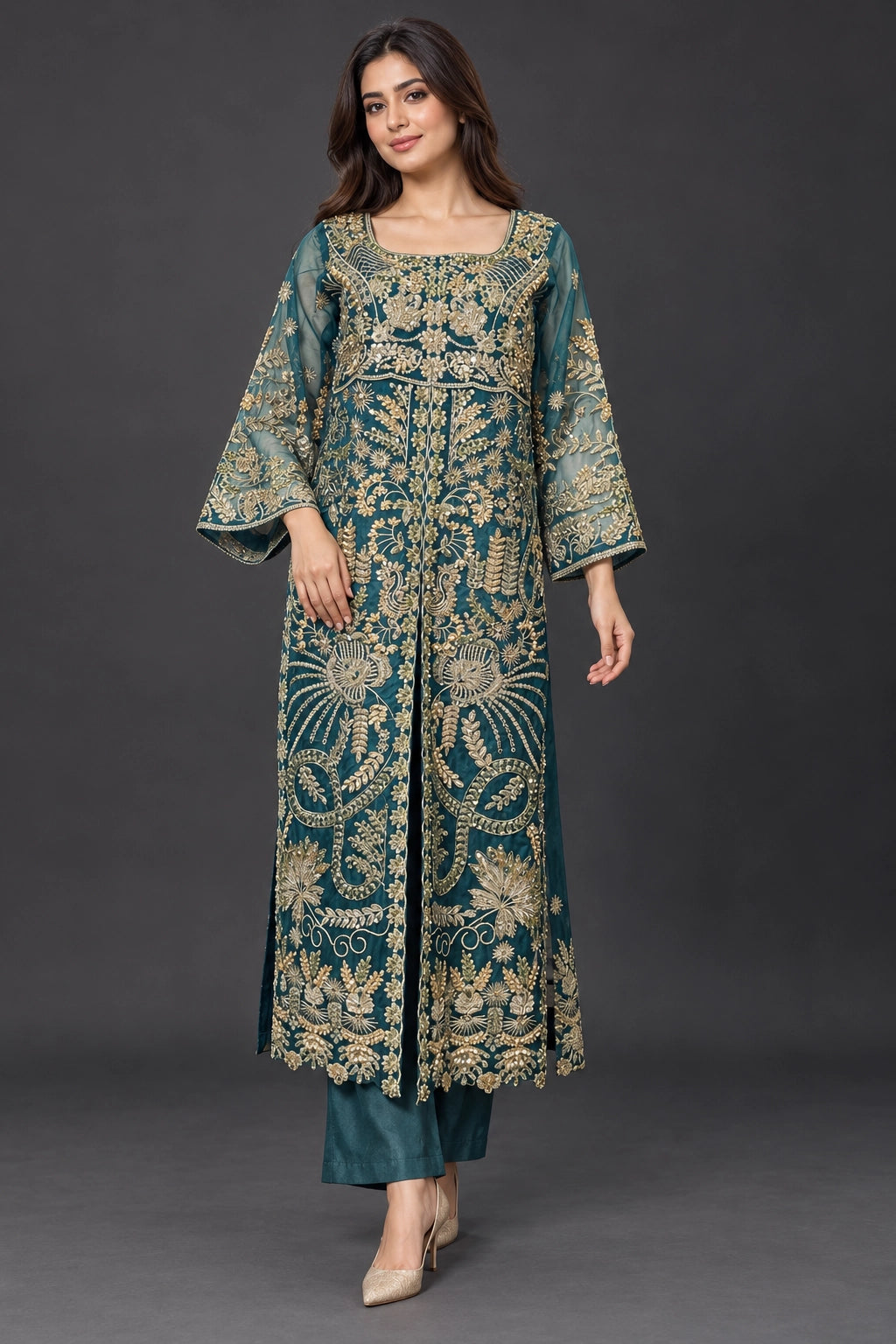 Teal & Gold - EC09
