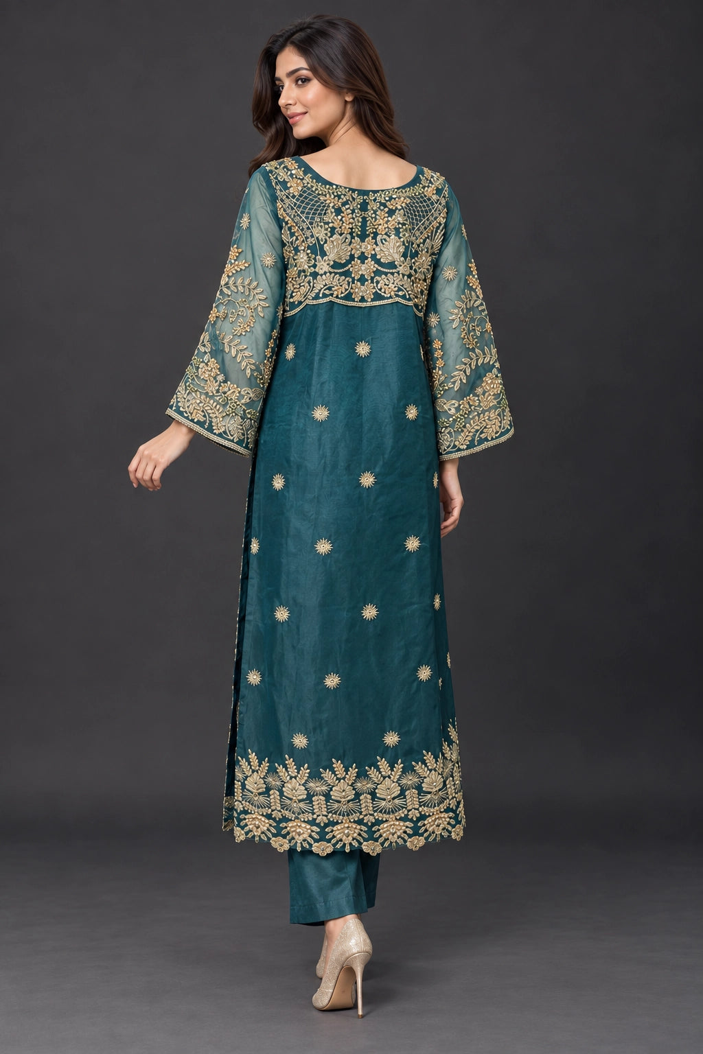 Teal & Gold - EC09