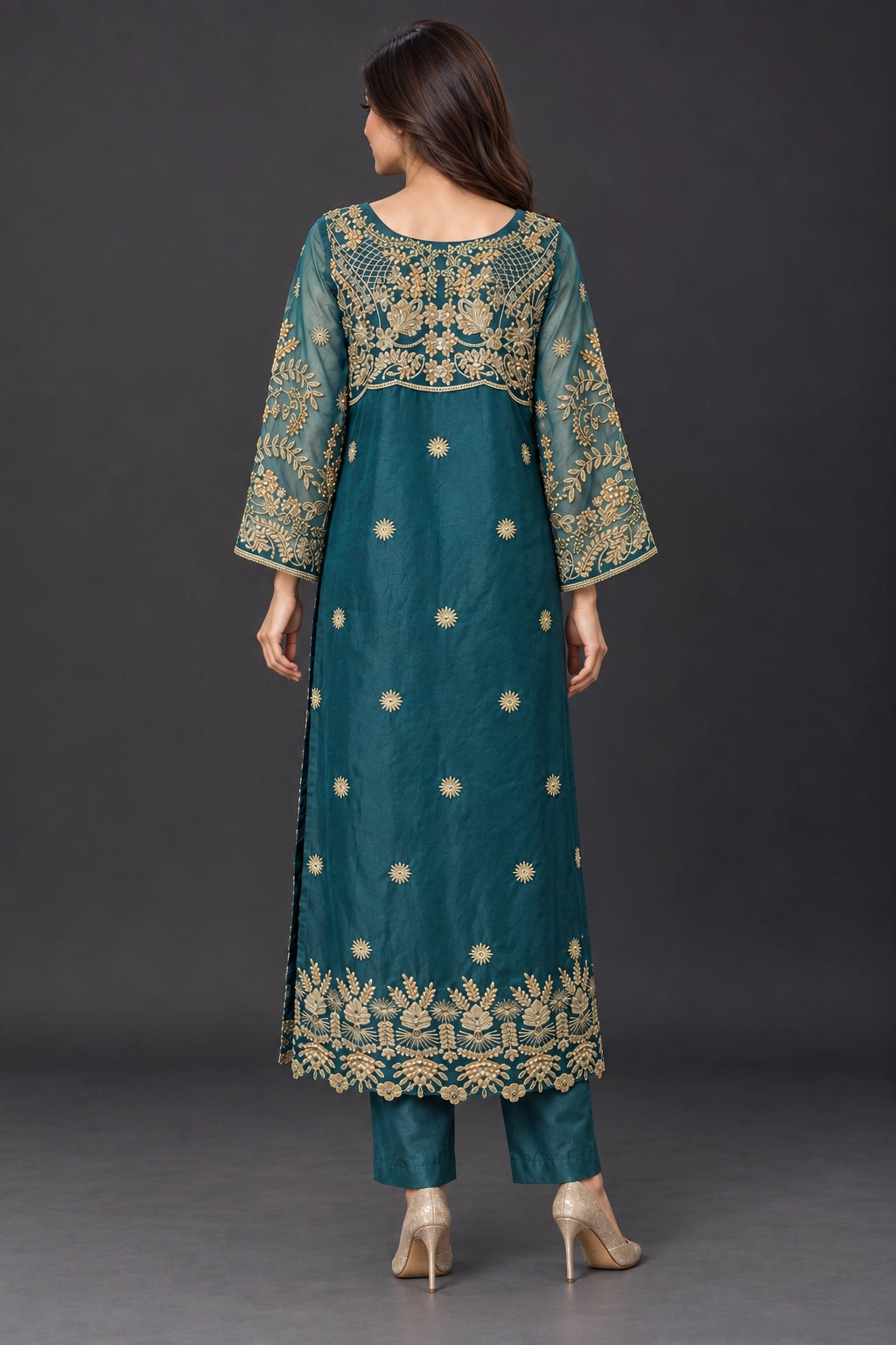 Teal & Gold - EC09
